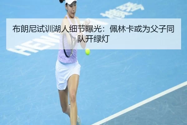 布朗尼试训湖人细节曝光：佩林卡或为父子同队开绿灯